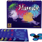 Hanabi card game components
