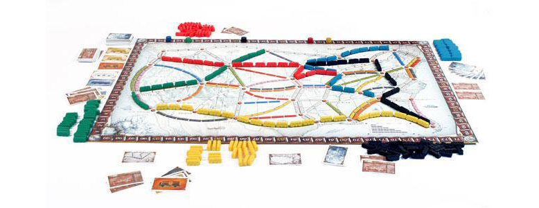 Ticket to Ride Board Game Contents