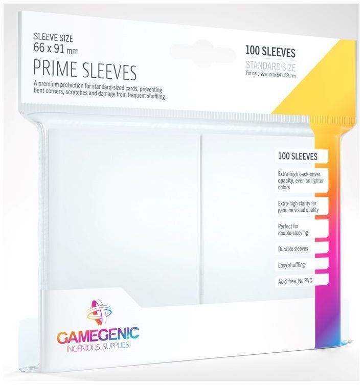 Gamegenic Prime Card Sleeves (100 sleeves) – Board Game Supply