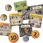 Caverna Board Game Components