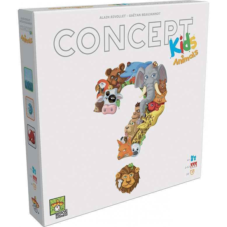 Concept Kids Animals Childrens Board Game