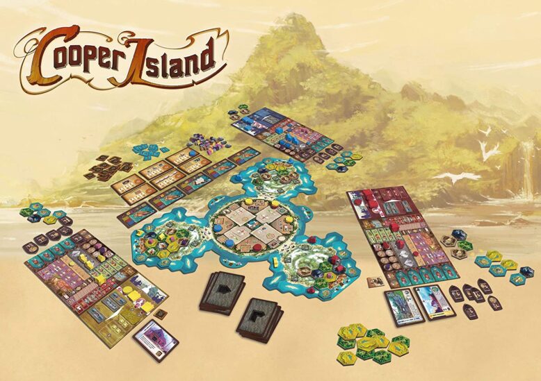 Cooper Island Board Game Contents