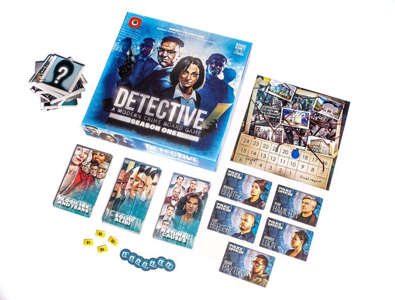 Detective A Modern Crime Board Game Season One Contents