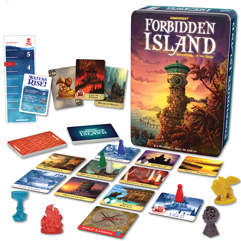 Forbidden Island Board Game Contents