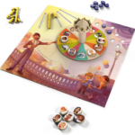 Monsieur Carrousel Board Game Components