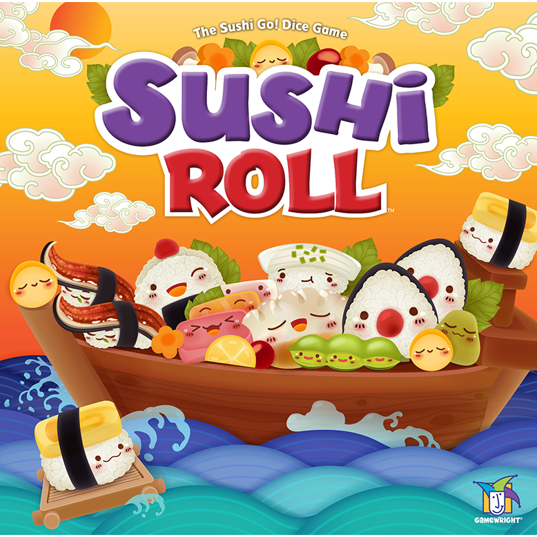 Sushi Roll Board Dice Game