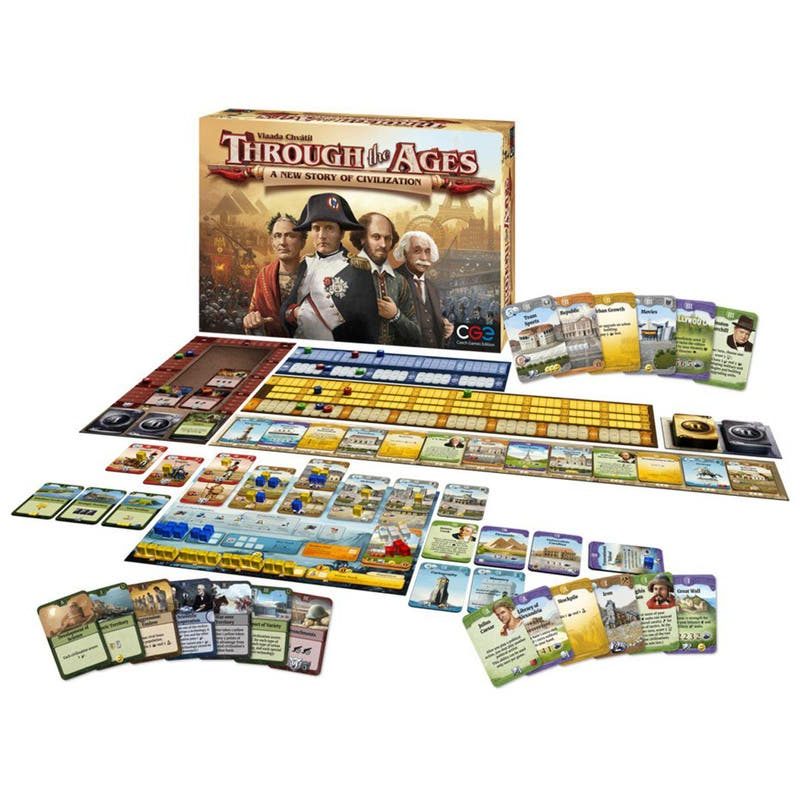 Through The Ages A New Story Of Civilization Board Game Supply 9660