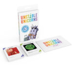Unstable Unicorn Travel Edition Party Game.