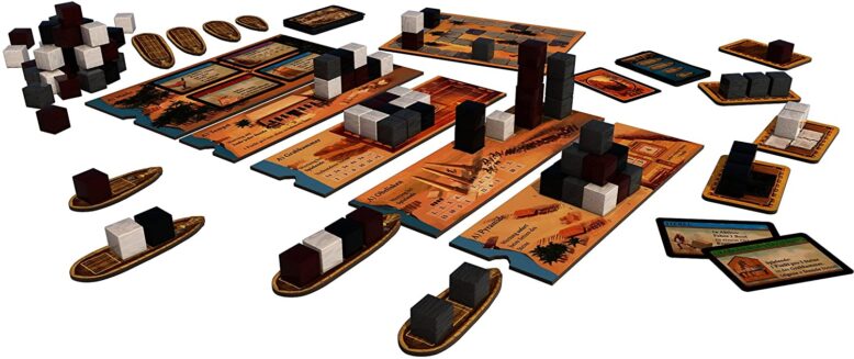 Imhotep Board Game Contents