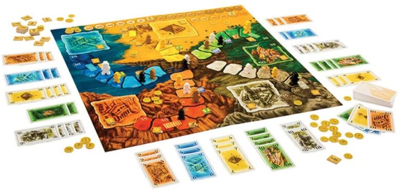 Lost Cities the board game