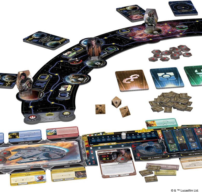Star Wars Outer Rim Board Game Contents