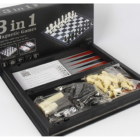3-in-1-Magnetic-Chess-Checkers-&-Backgammon-Board-Game-Contents