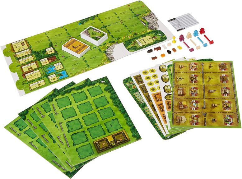 Agricola Board Game Contents