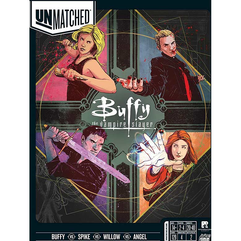 Unmatched Buffy the Vampire Slayer Board Game