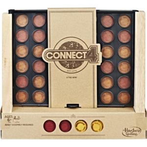 connect 4 rustic childrens board game