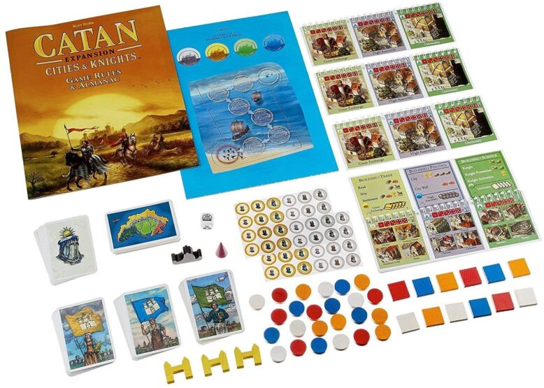 Catan Cities & Knights Contents