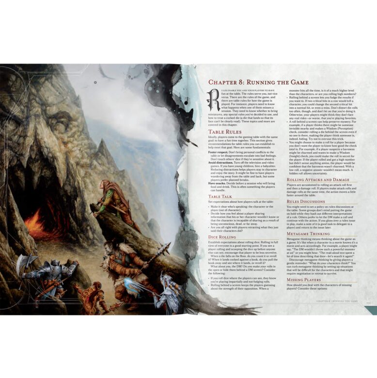Dungeons & Dragons Dungeon Master's Guide Contents