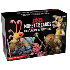Dungeons & Dragons Monster Cards Volo's Guide to Monsters