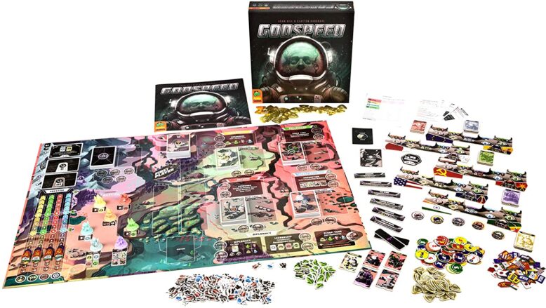 Godspeed Board Game Contents