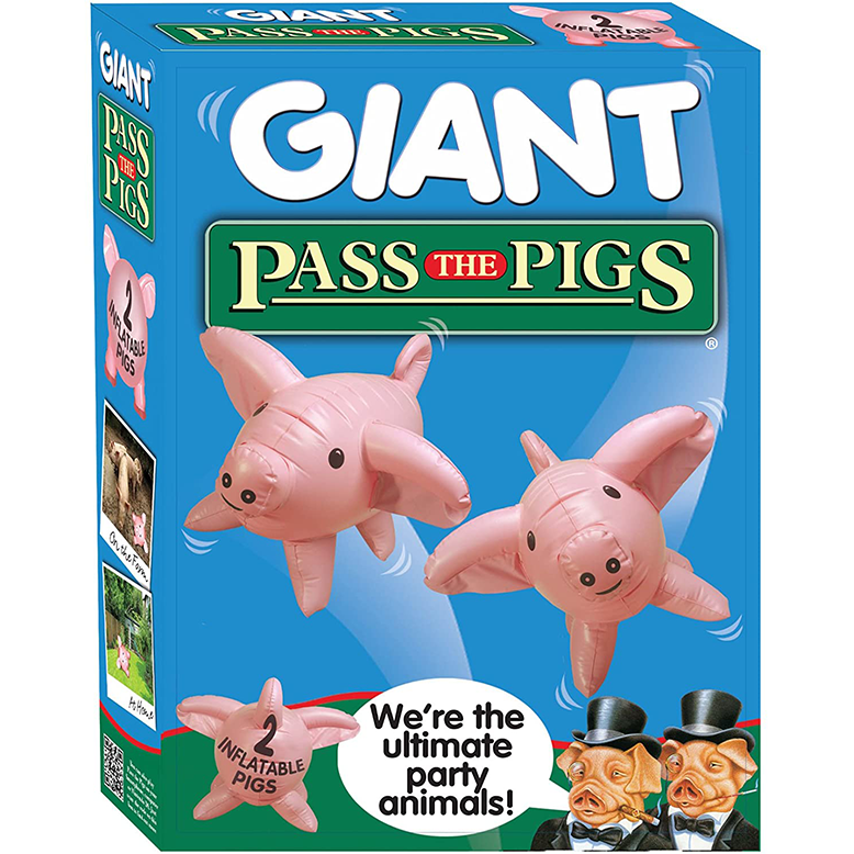 Pass the Pigs Giant Inflatable Pigs Edition