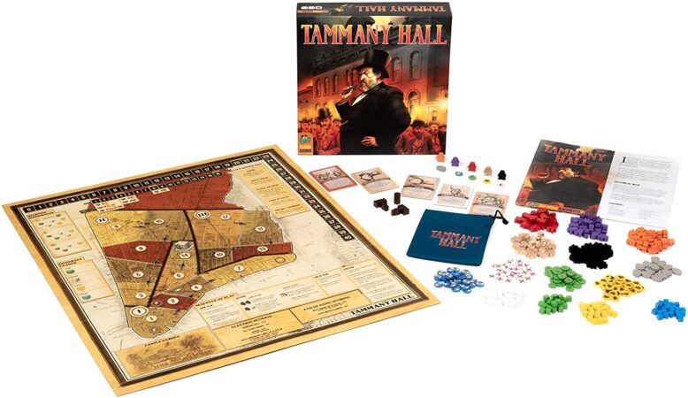 Tammany Hall Board Game Contents