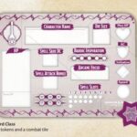 Dungeons & Dragons Class Token Set Bard Contents