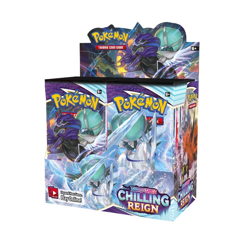 Pokémon TCG_ Sword & Shield-Chilling Reign Booster Display Box