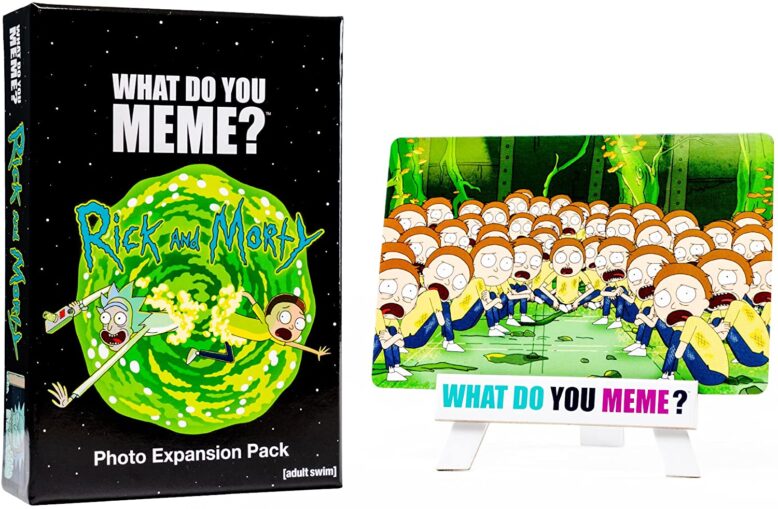 What Do You Meme?: Rick and Morty Photo Expansion Pack Contents