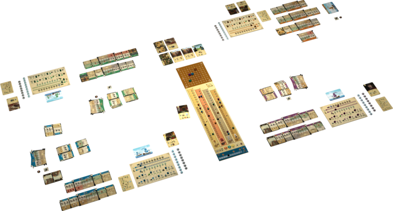 Arkwright Card Game Contents