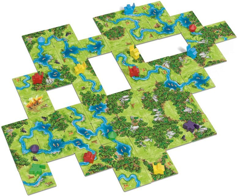Carcassonne Hunters & Gatherers Components
