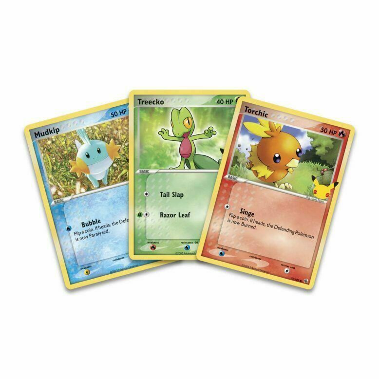Pokemon TCG First Partner Pack (Hoenn) Cards
