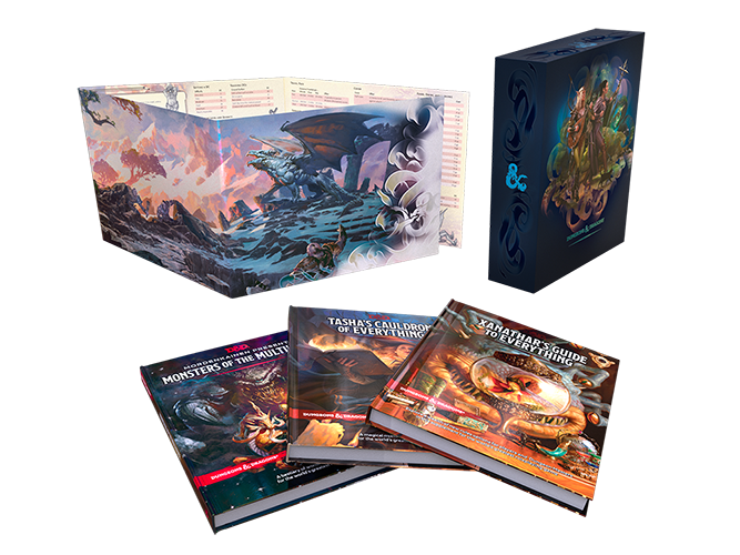 Dungeons & Dragons Rules Expansion Gift Set Components