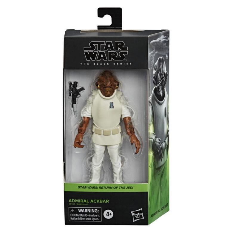 Star Wars The Black Series Admiral Ackbar Toy 6-Inch-Scale Action Figure