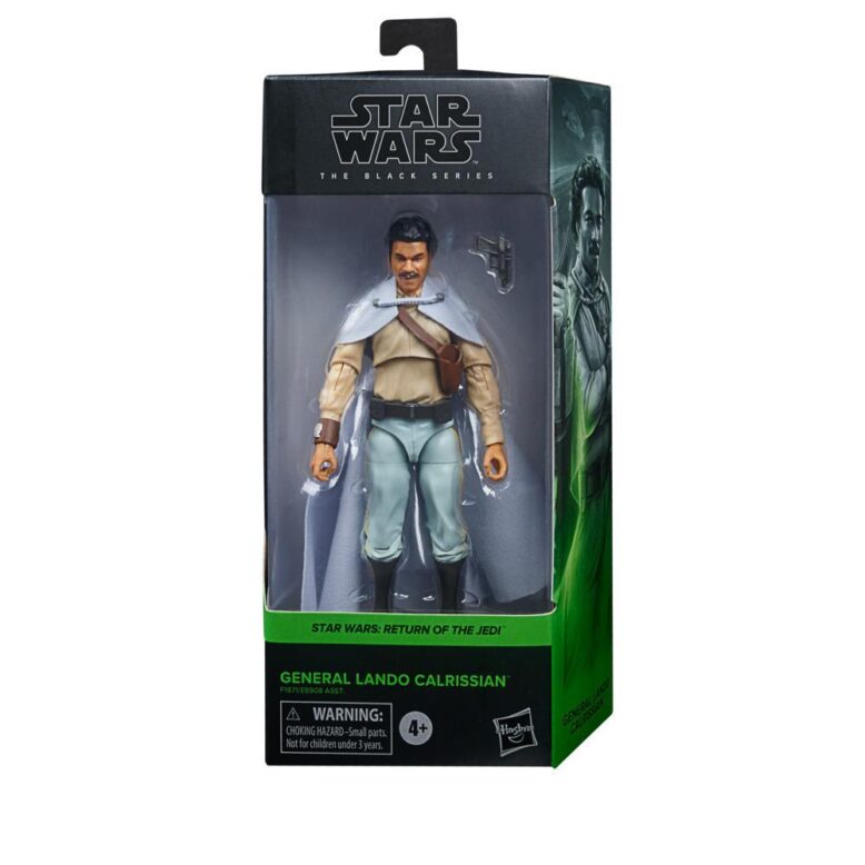 Star Wars The Black Series General Lando Calrissian Toy 6-Inch-Scale Star Wars Return of the Jedi Collectible Figure