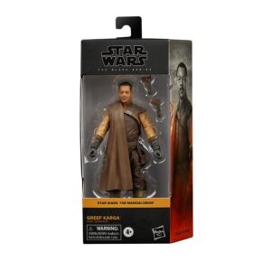 Star Wars The Black Series Greef Karga Toy 6-Inch Scale Action Figure
