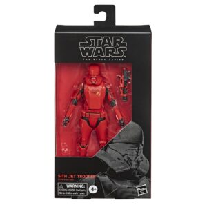 Star Wars The Black Series Sith Jet Trooper Toy 6-inch Scale Star Wars The Rise of Skywalker Figure