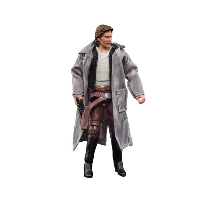 Star Wars The Vintage Collection Han Solo (Endor) Toy, 3.75-Inch-Scale Figurine