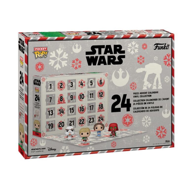 Star Wars 2022 Pocket Pop! Vinyl Advent Calendar Board Game Supply